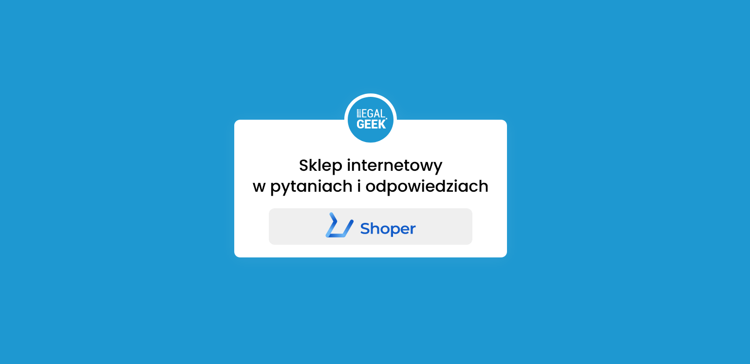 Sklep internetowy w pytaniach i odpowiedziach | Wywiad z Shoper.pl